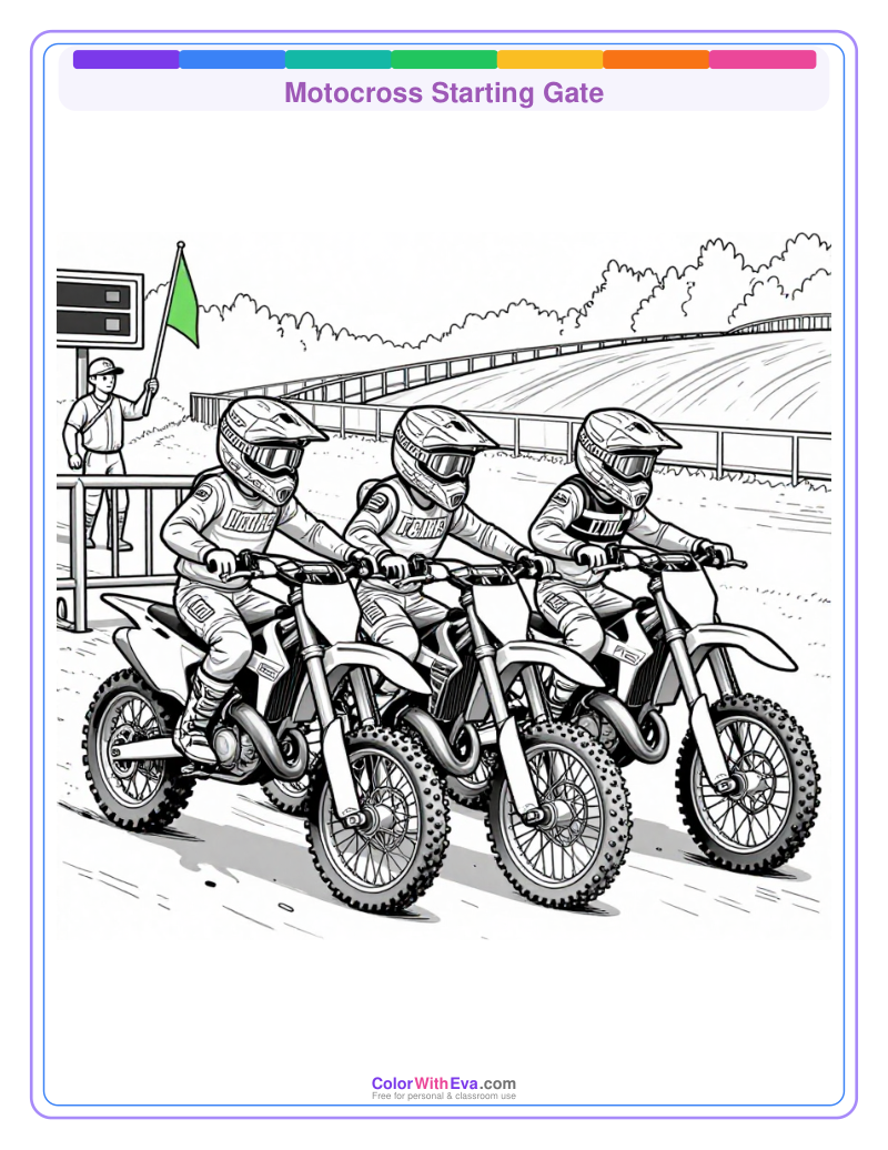 Motocross Starting Gate preview