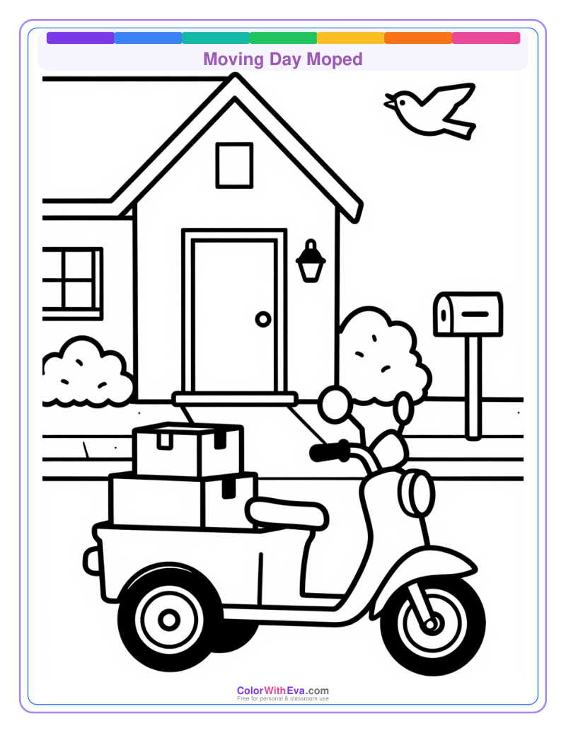 Moving Day Moped preview