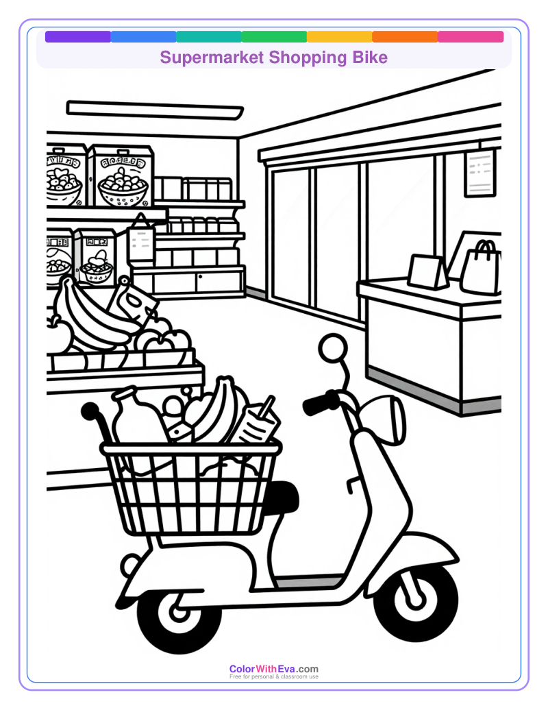 Supermarket Shopping Bike thumbnail