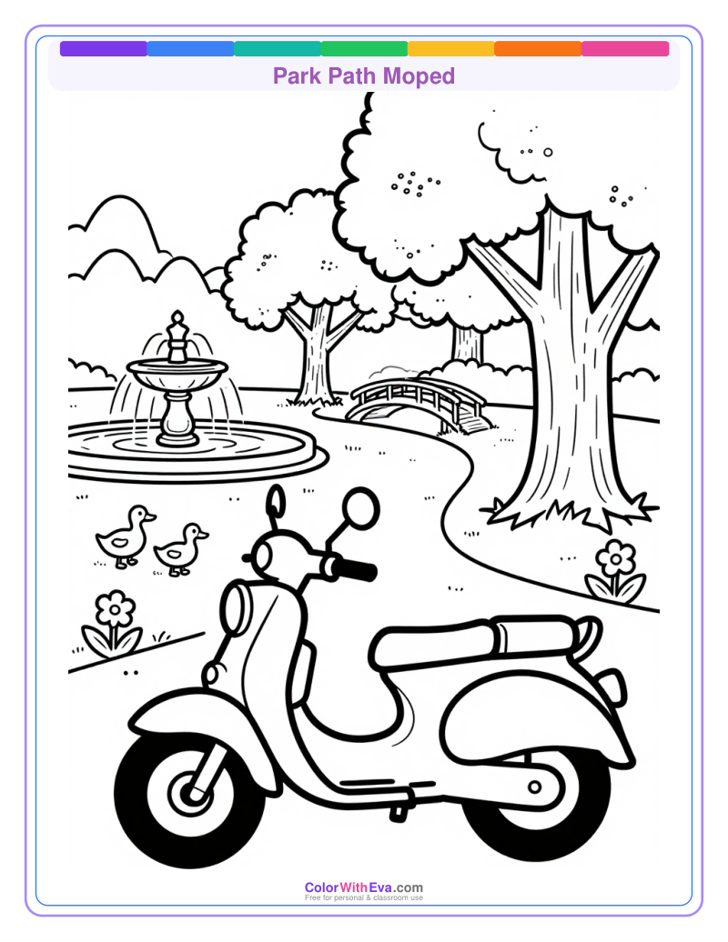 Park Path Moped preview