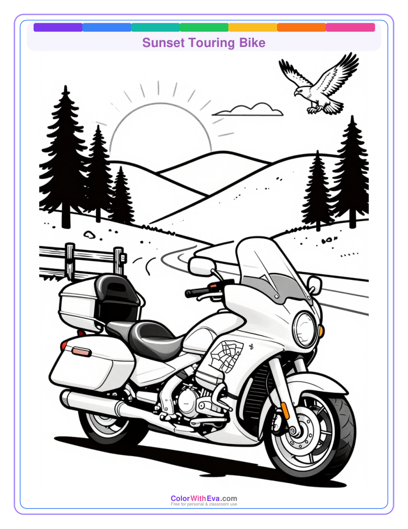 Sunset Touring Bike preview