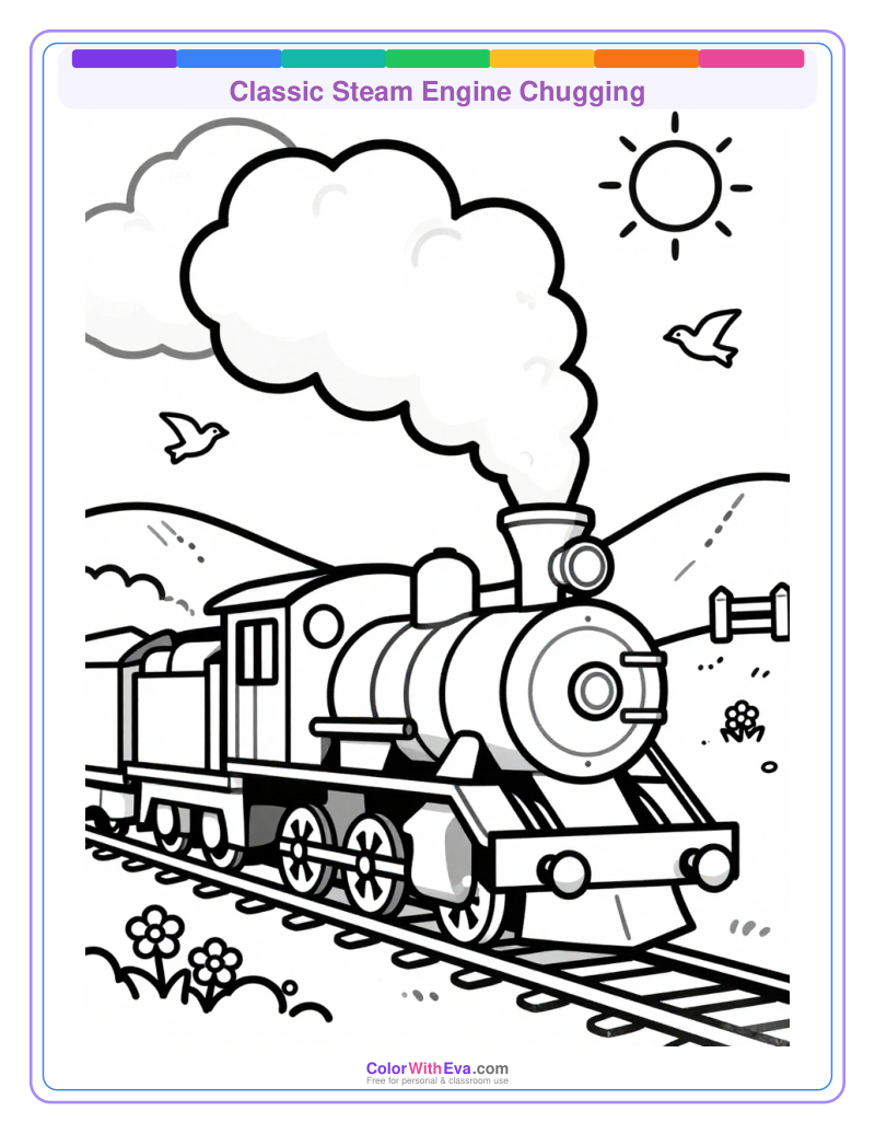 Classic Steam Engine Chugging preview