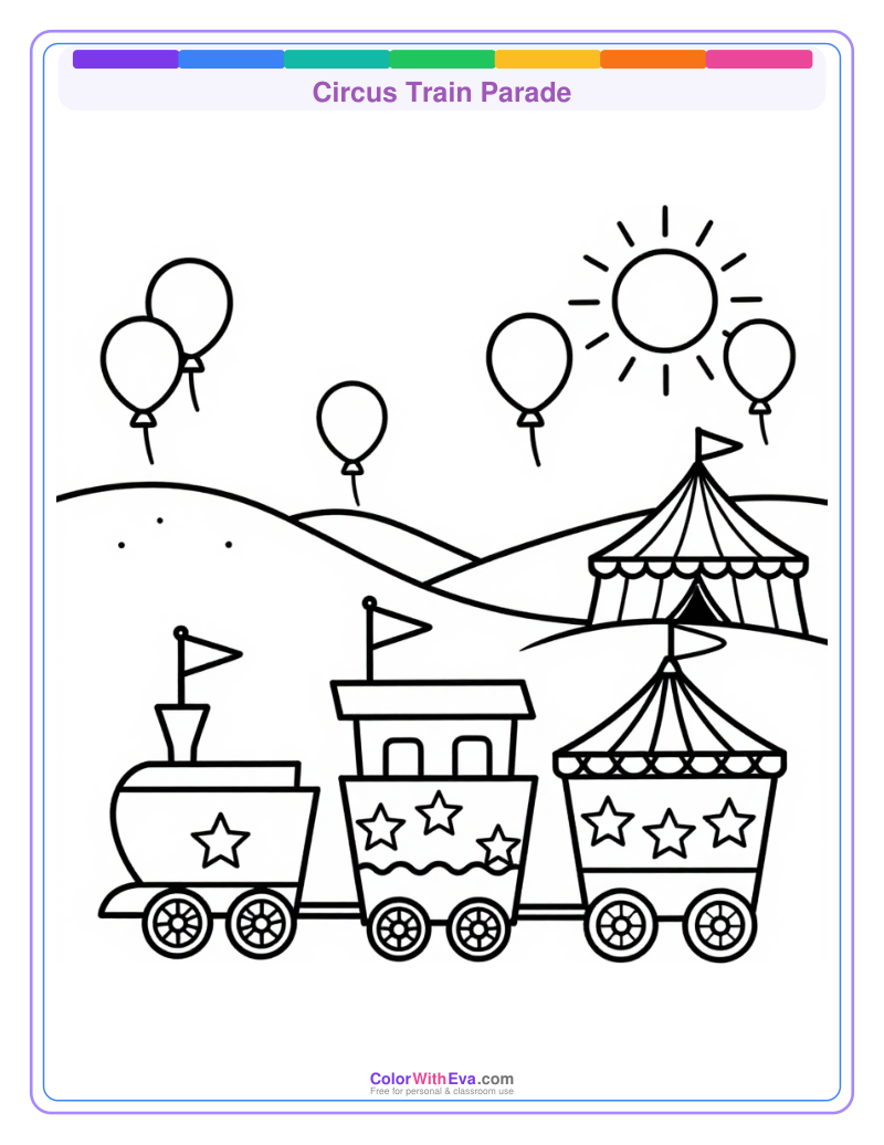 Circus Train Parade preview
