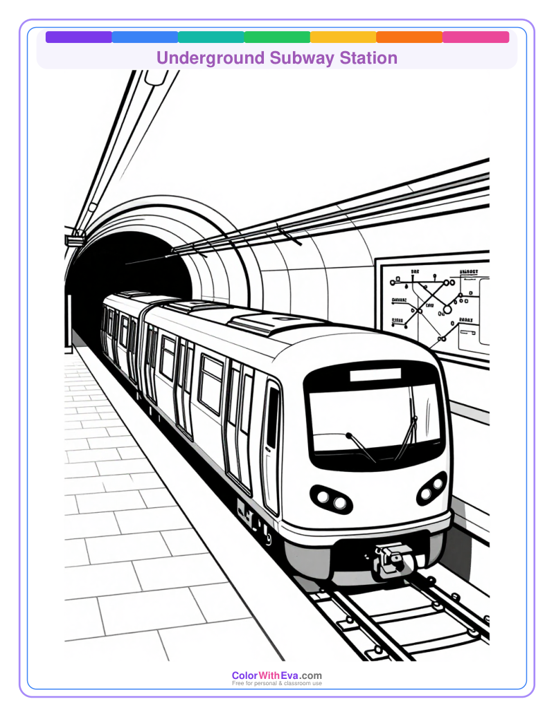 Underground Subway Station preview