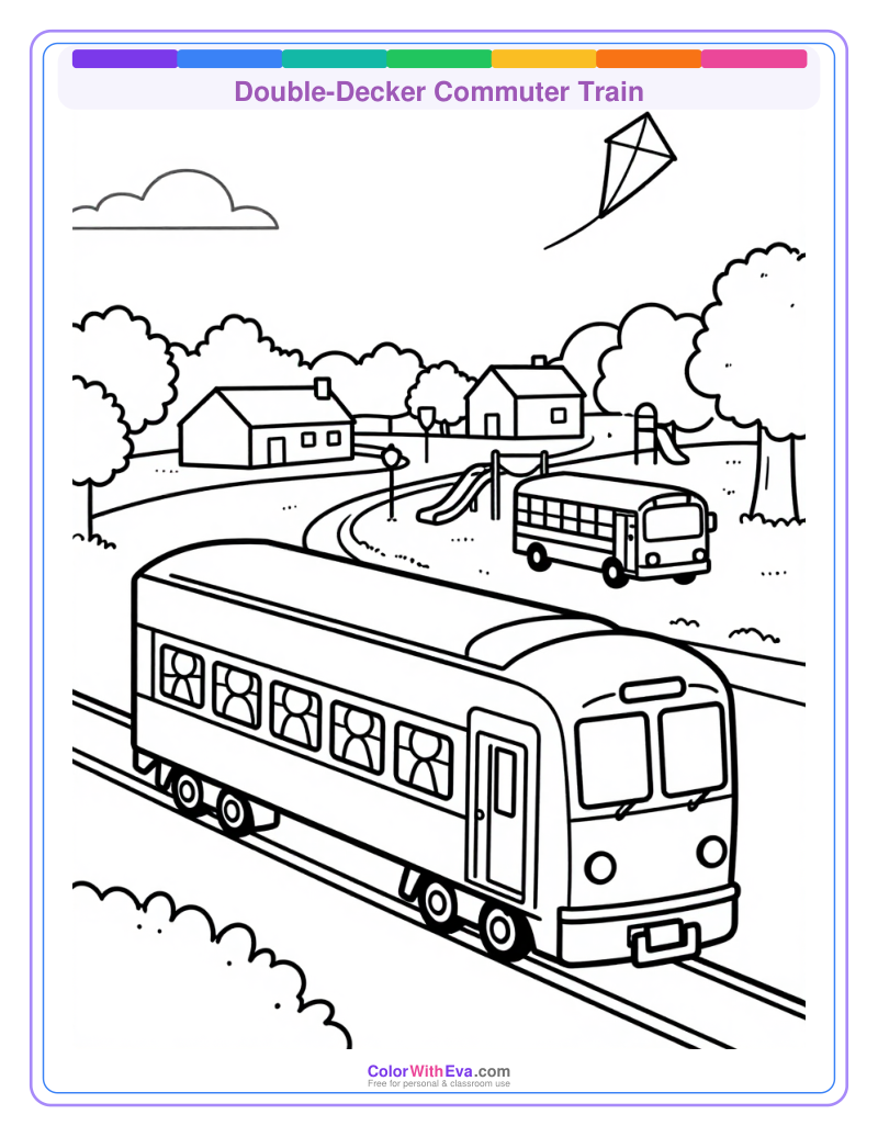 Double-Decker Commuter Train preview