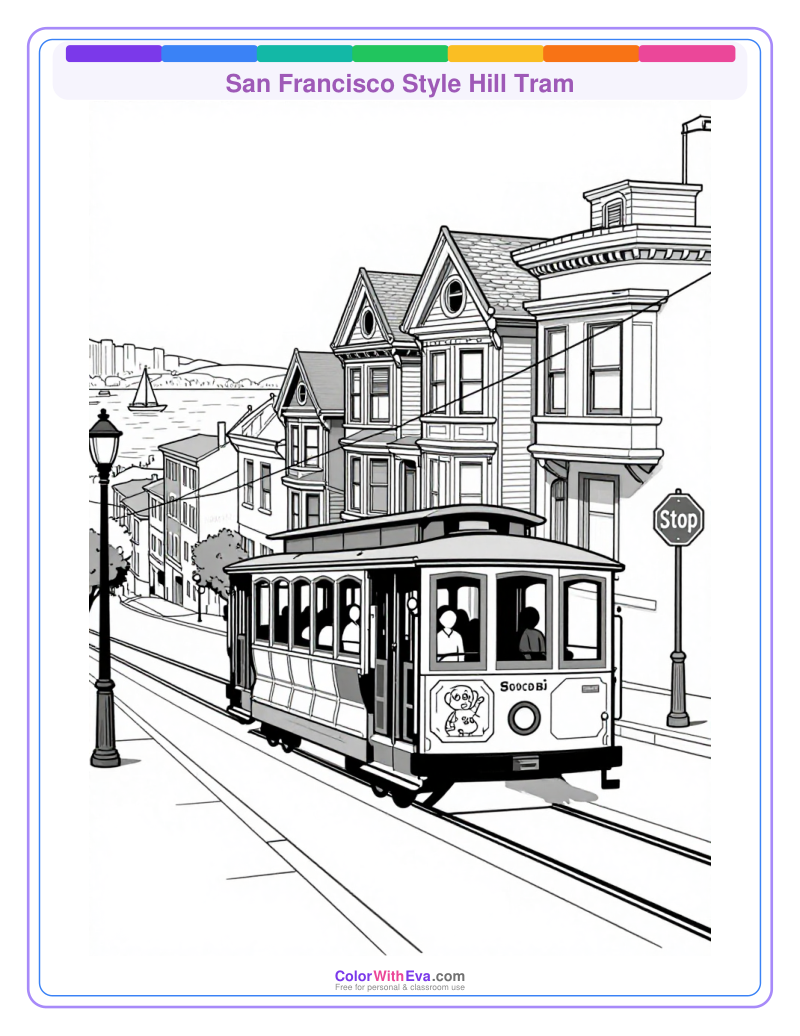 San Francisco Style Hill Tram preview