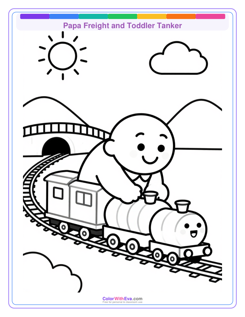 Papa Freight and Toddler Tanker thumbnail
