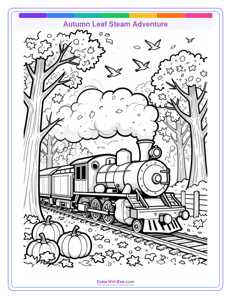 Autumn Leaf Steam Adventure preview