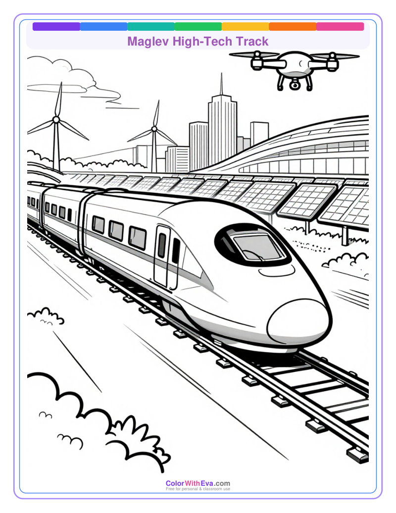 Maglev High-Tech Track preview