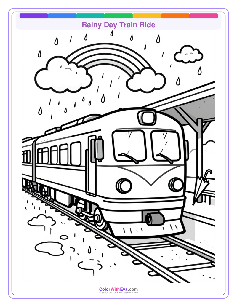 Rainy Day Train Ride preview