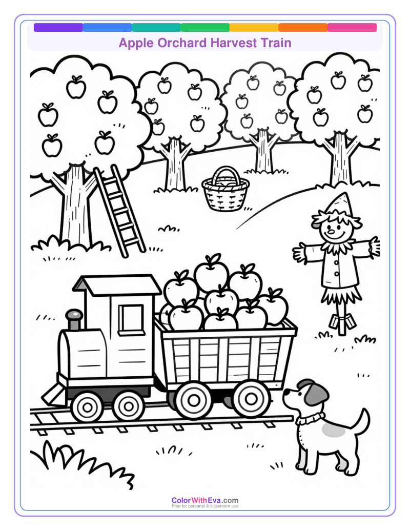 Apple Orchard Harvest Train preview