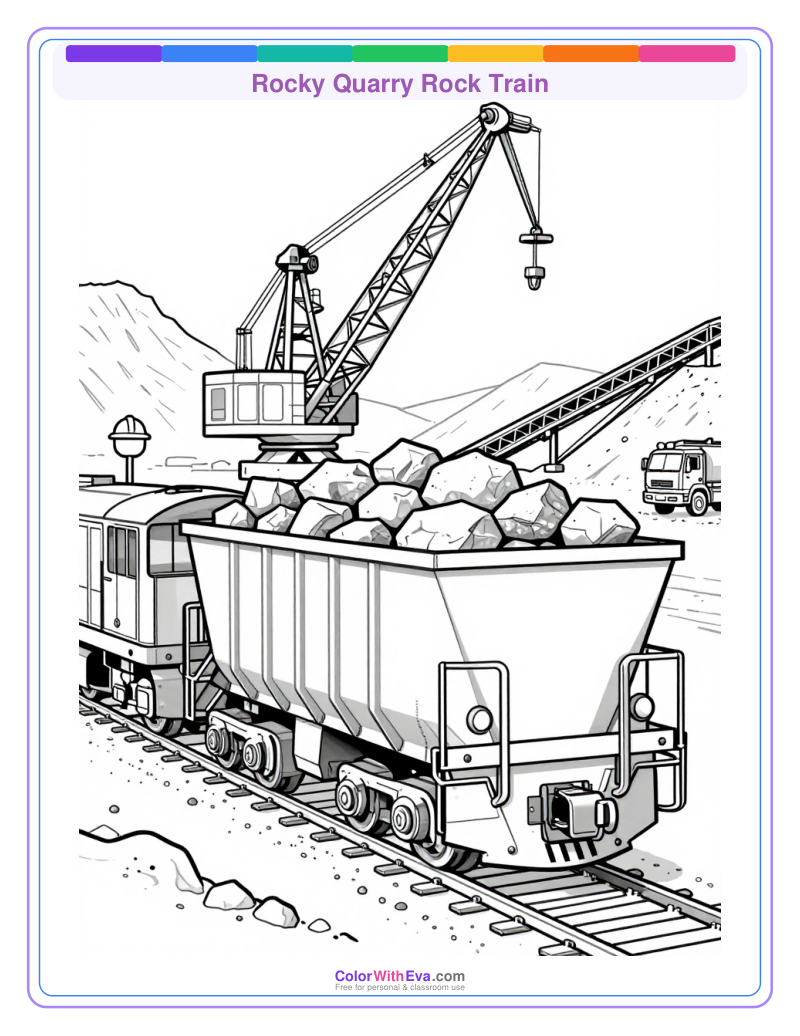 Rocky Quarry Rock Train preview
