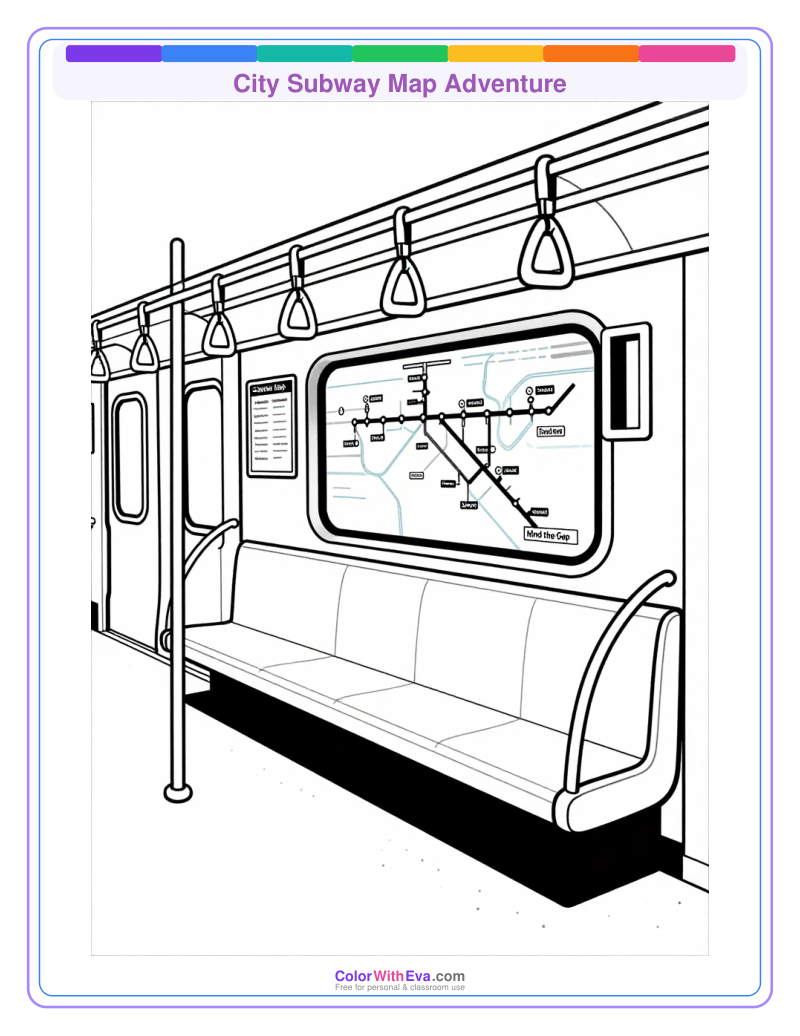 City Subway Map Adventure preview