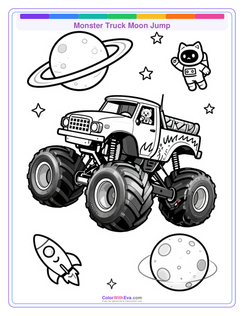Monster Truck Moon Jump thumbnail