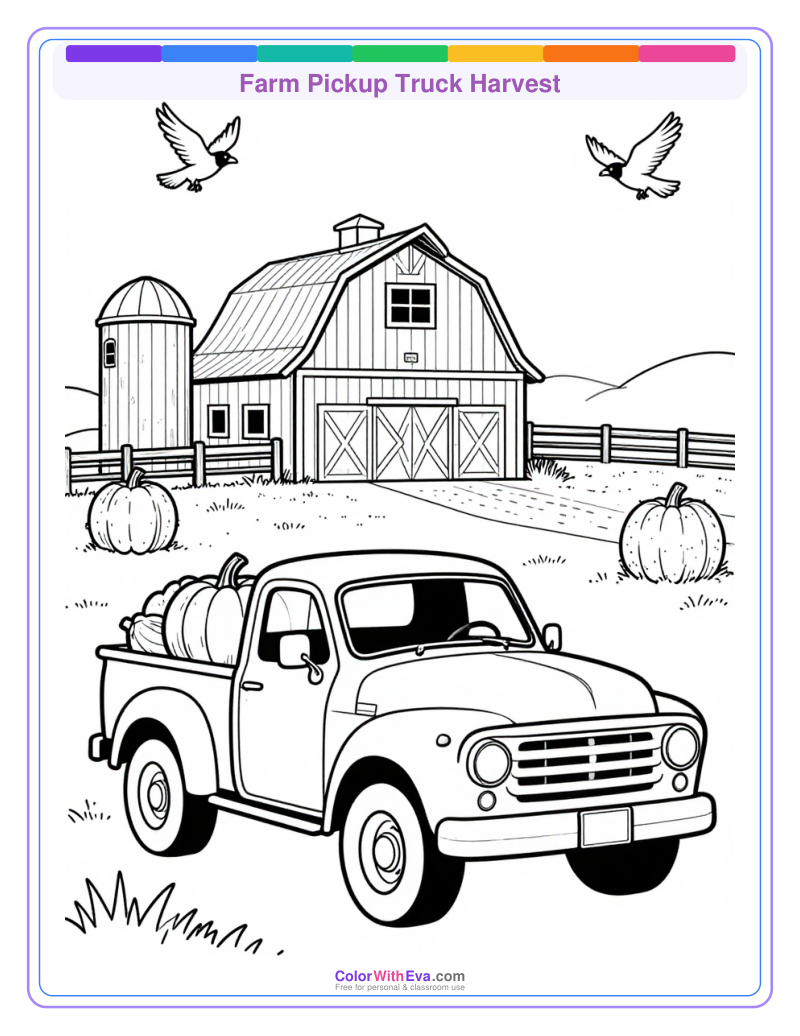 Farm Pickup Truck Harvest preview