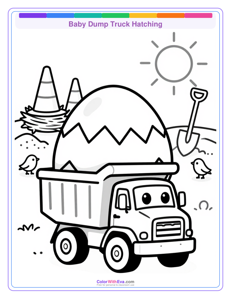 Baby Dump Truck Hatching thumbnail