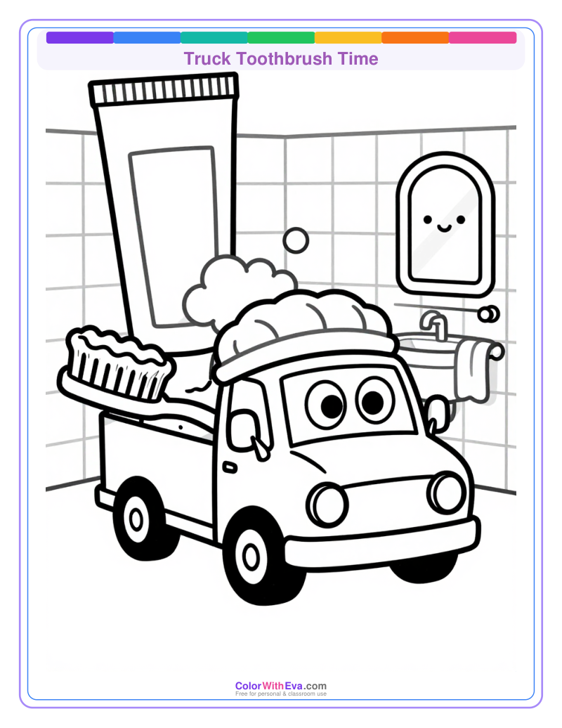 Truck Toothbrush Time thumbnail