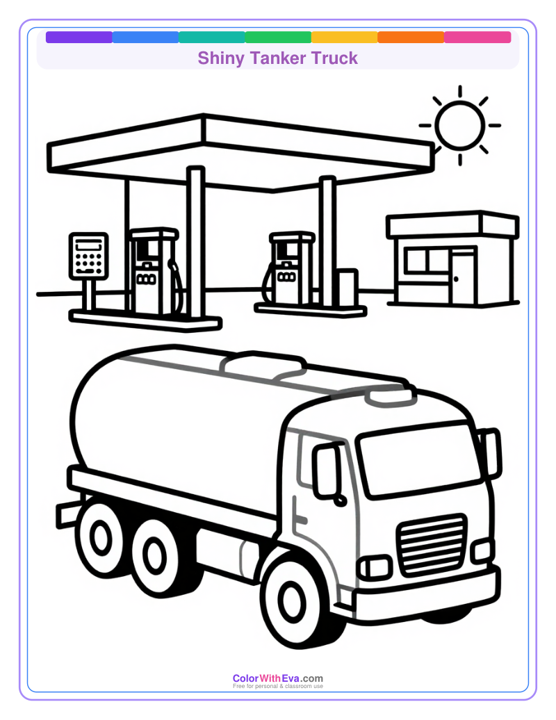 Shiny Tanker Truck preview