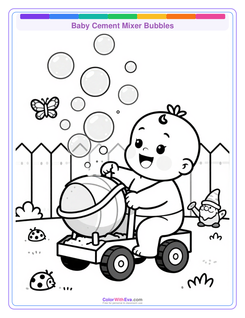 Baby Cement Mixer Bubbles thumbnail