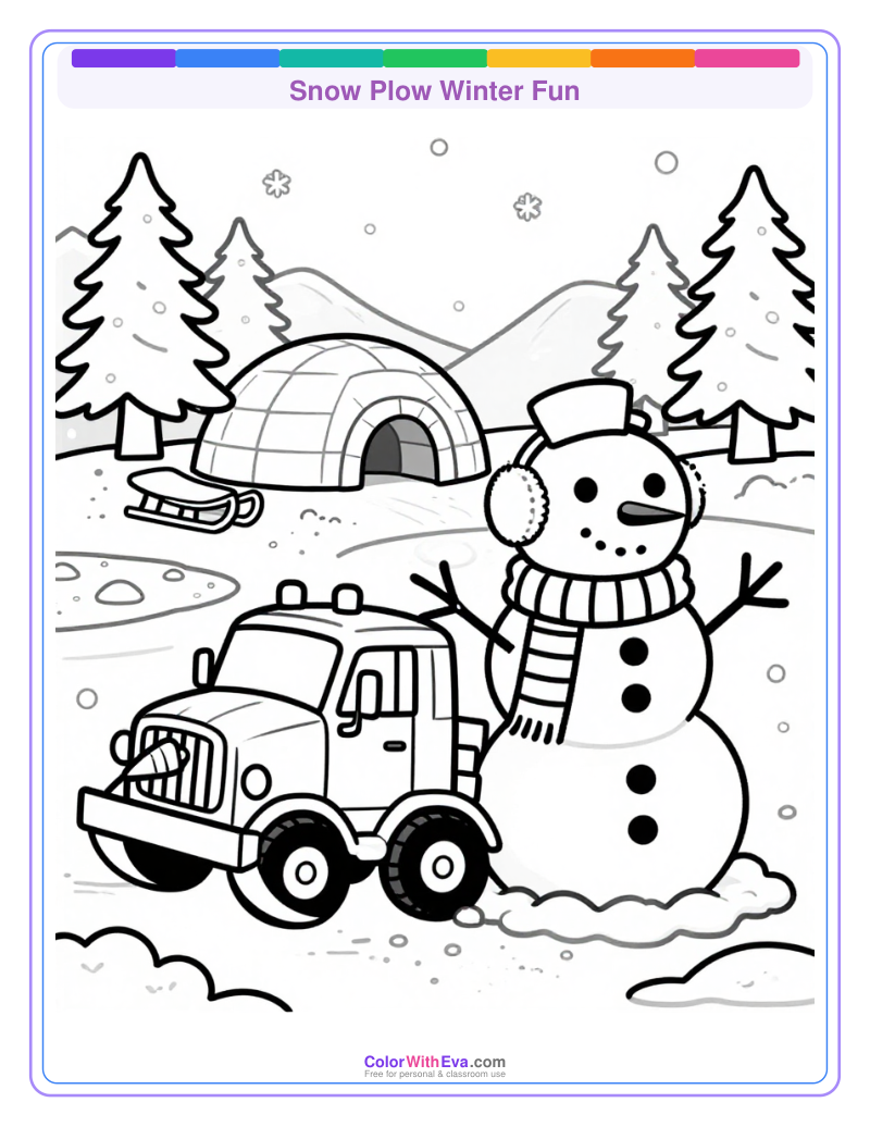 Snow Plow Winter Fun thumbnail