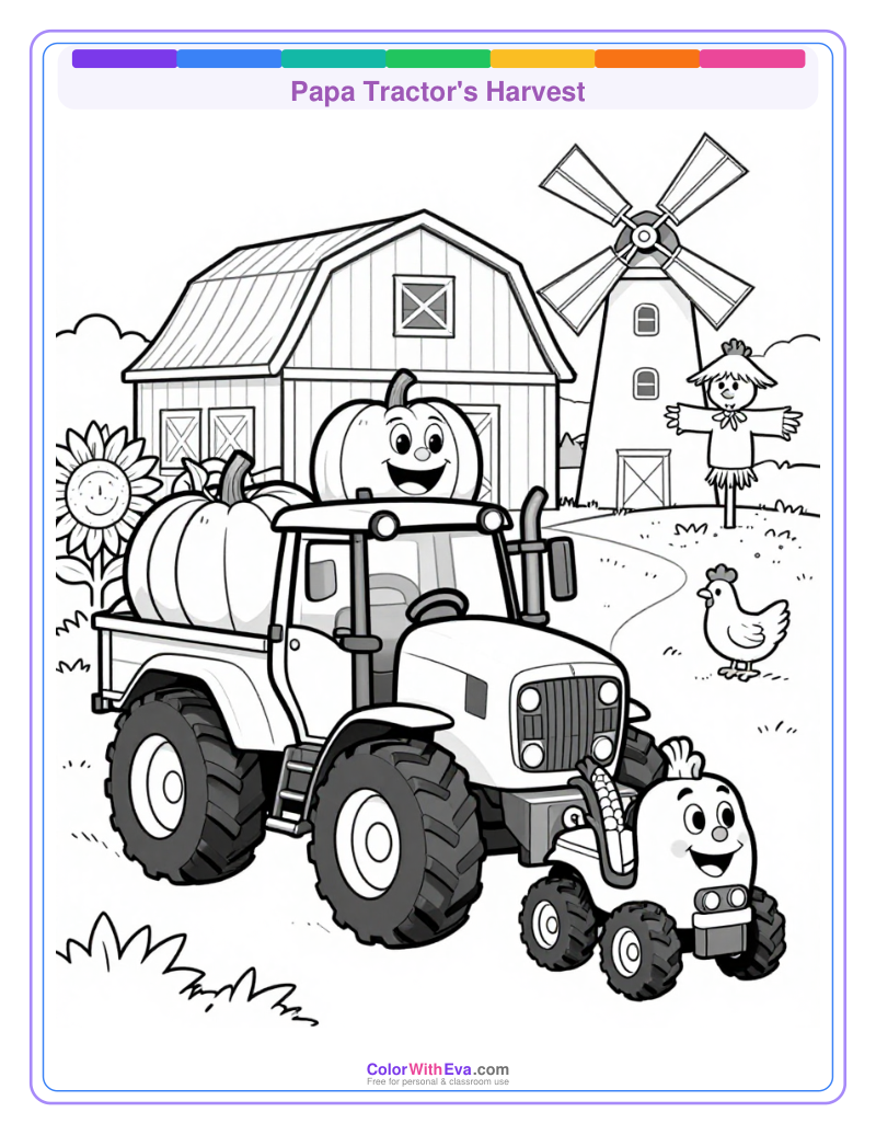 Papa Tractor's Harvest thumbnail