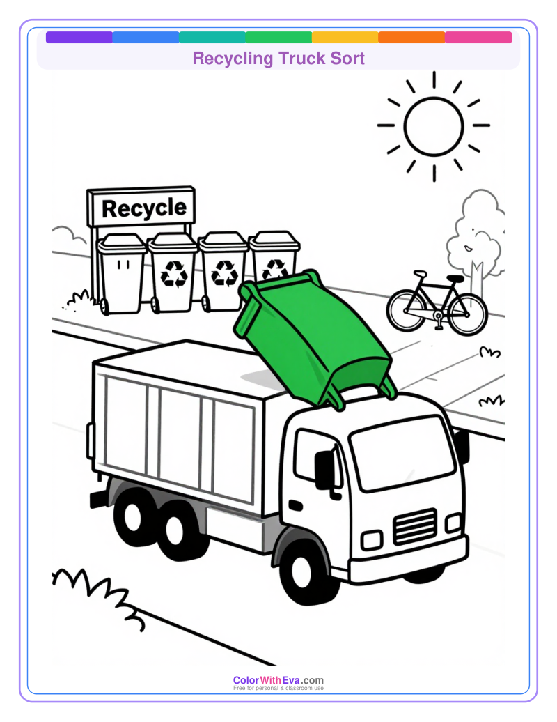 Recycling Truck Sort preview