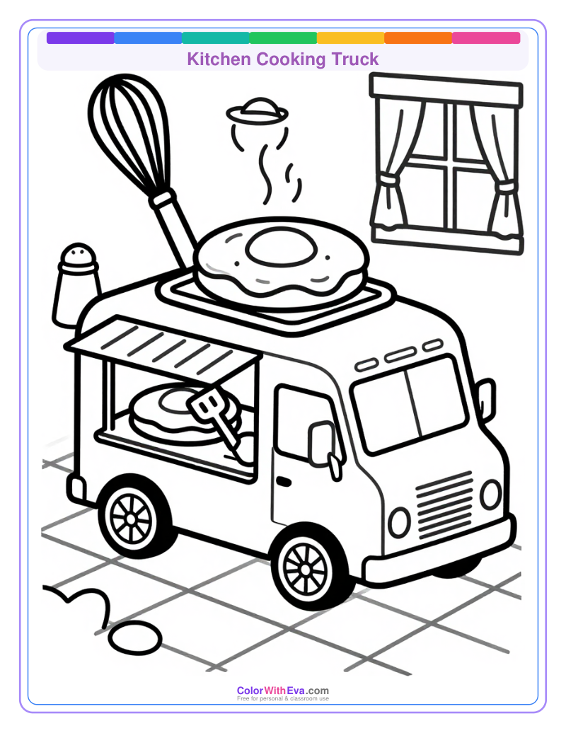 Kitchen Cooking Truck preview