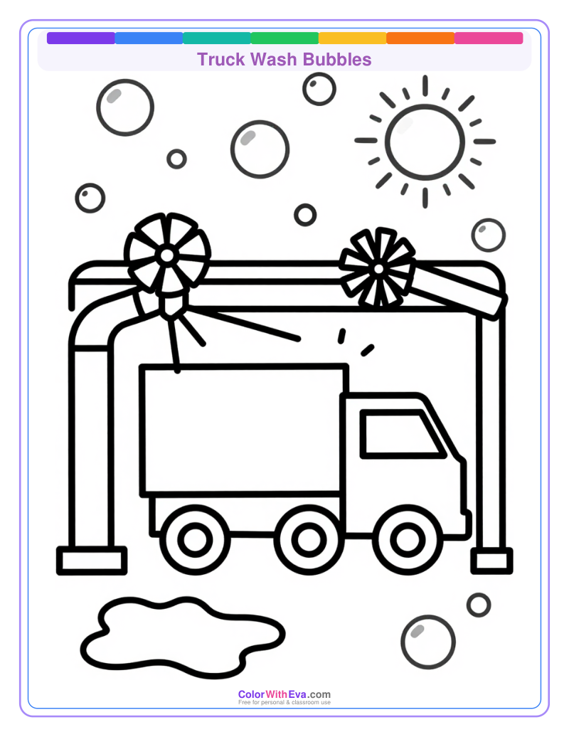 Truck Wash Bubbles preview