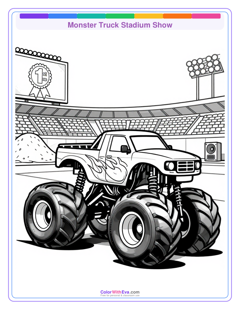 Monster Truck Stadium Show preview