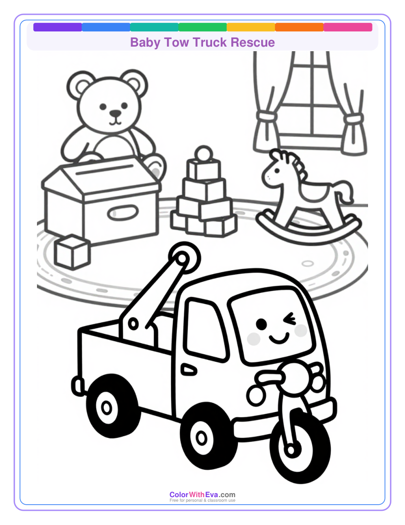 Baby Tow Truck Rescue thumbnail