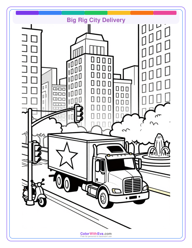 Big Rig City Delivery preview