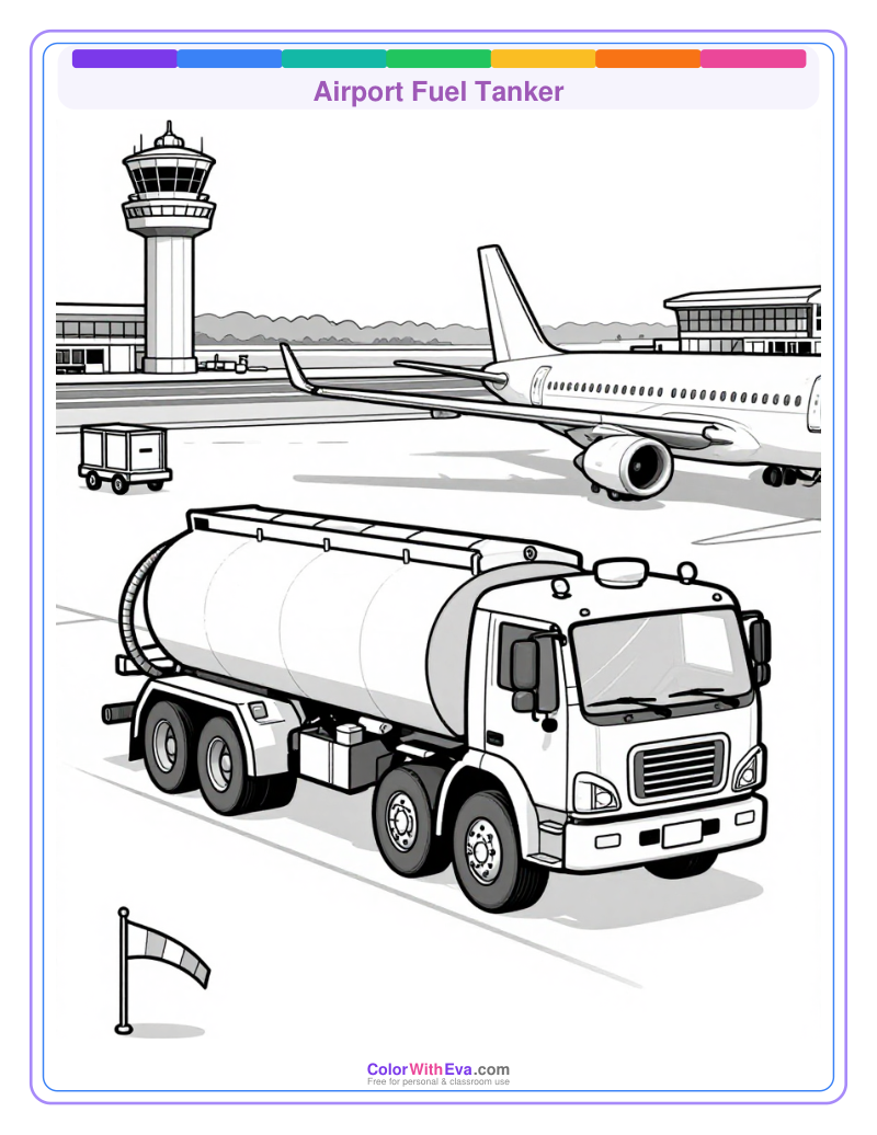 Airport Fuel Tanker preview