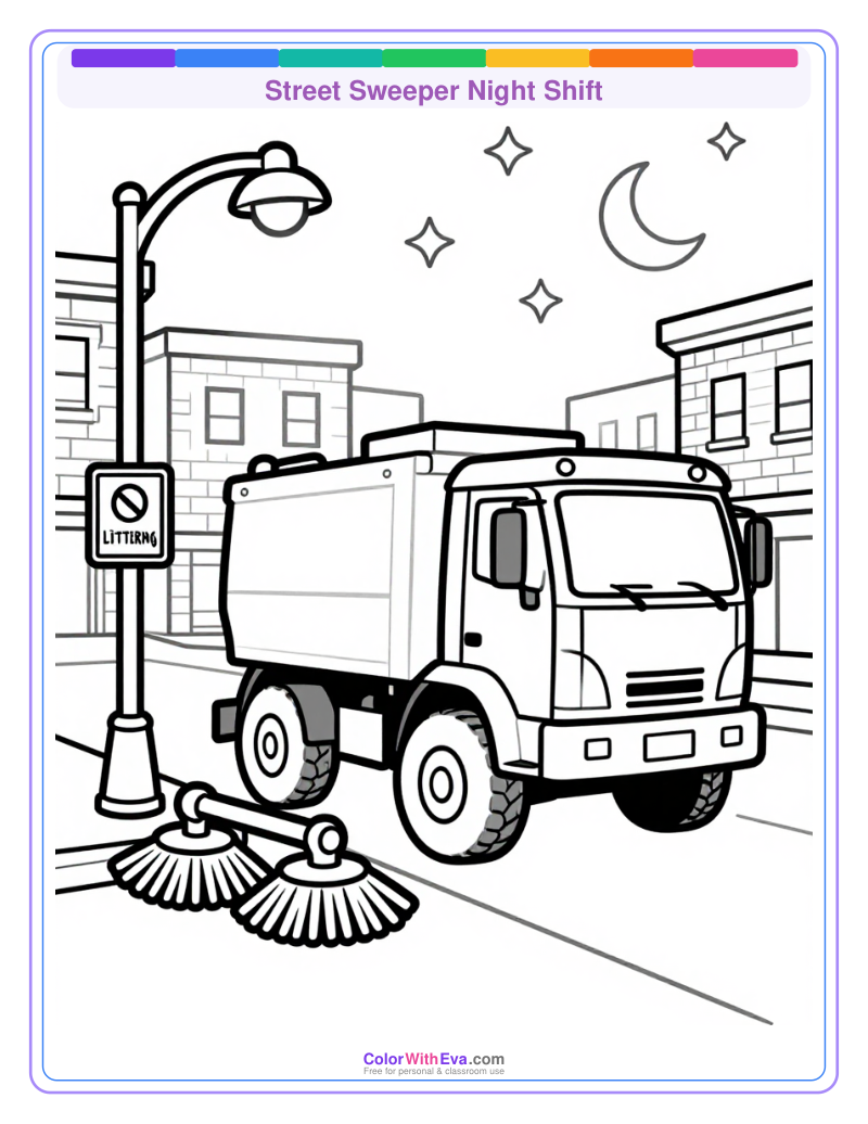 Street Sweeper Night Shift preview