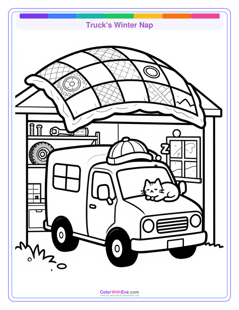 Truck's Winter Nap thumbnail