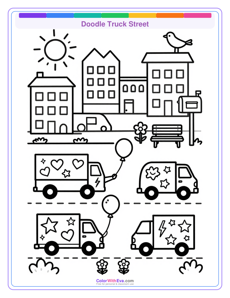 Doodle Truck Street thumbnail