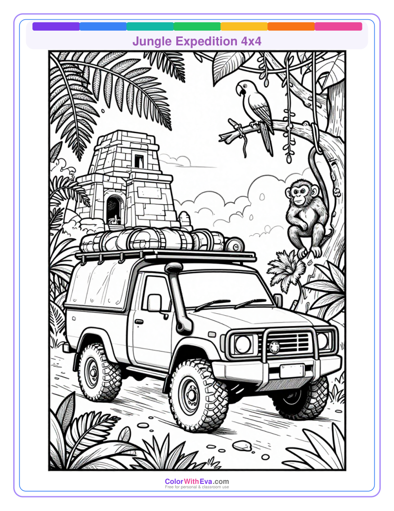 Jungle Expedition 4x4 preview