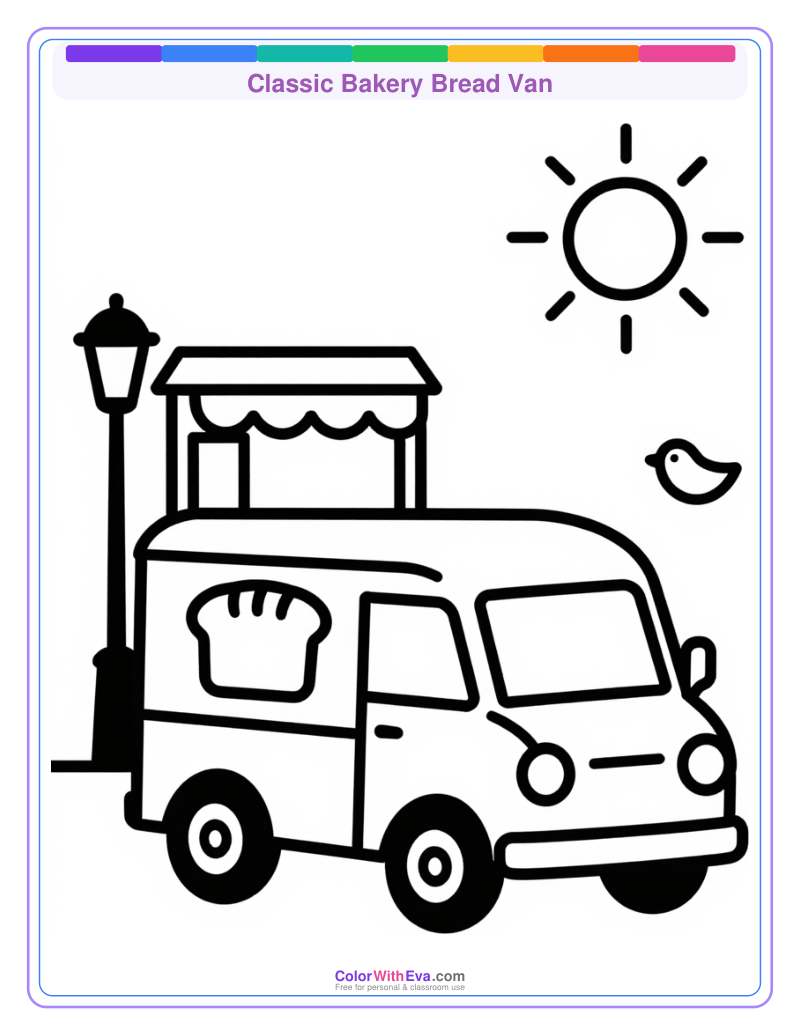 Classic Bakery Bread Van preview