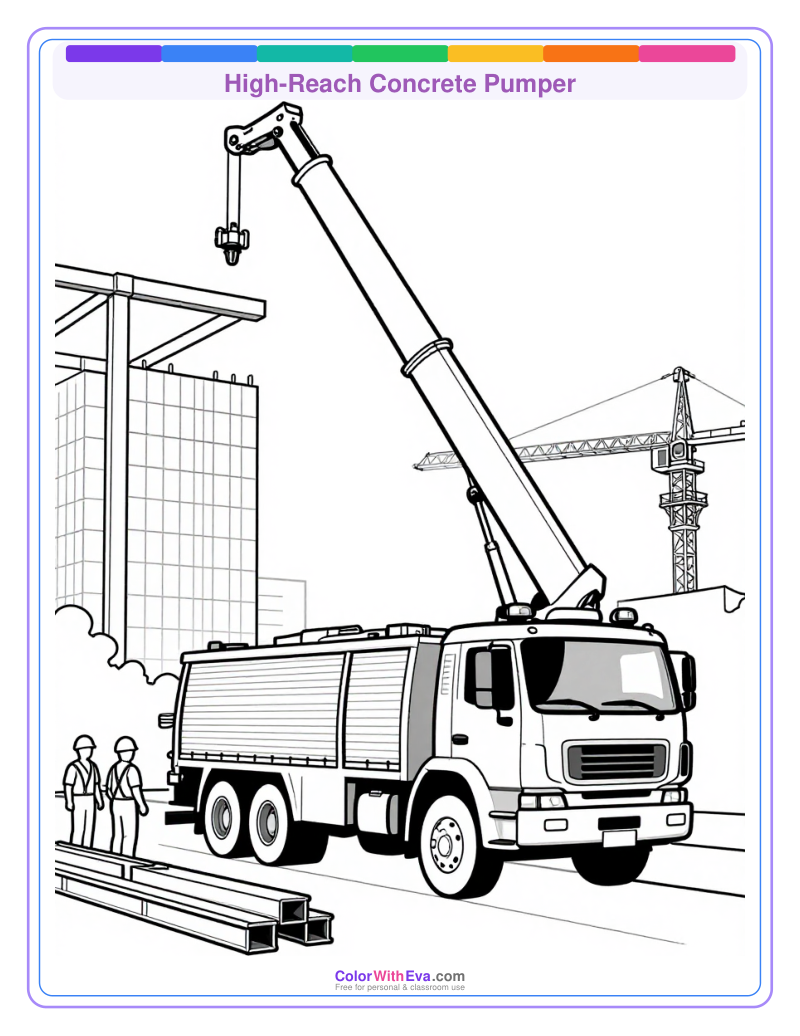 High-Reach Concrete Pumper preview