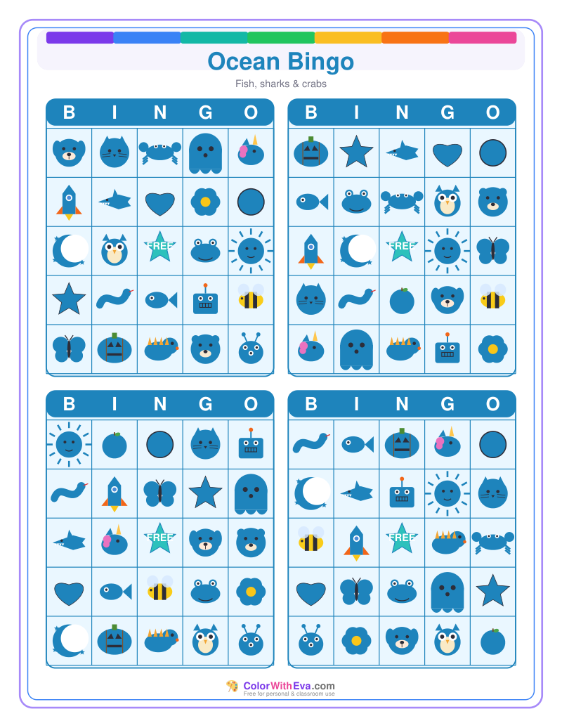 Ocean Bingo preview