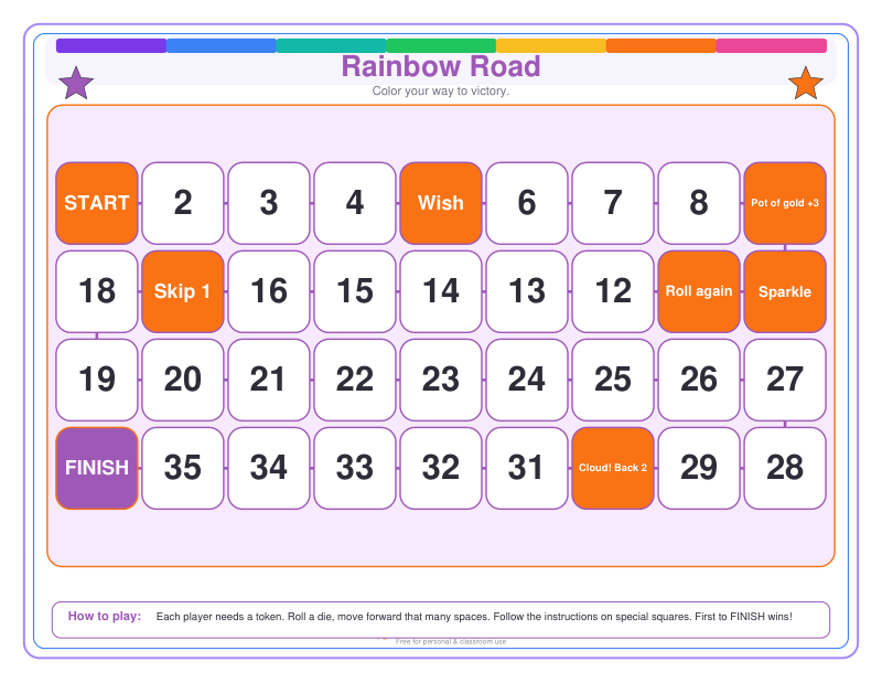 Rainbow Road preview
