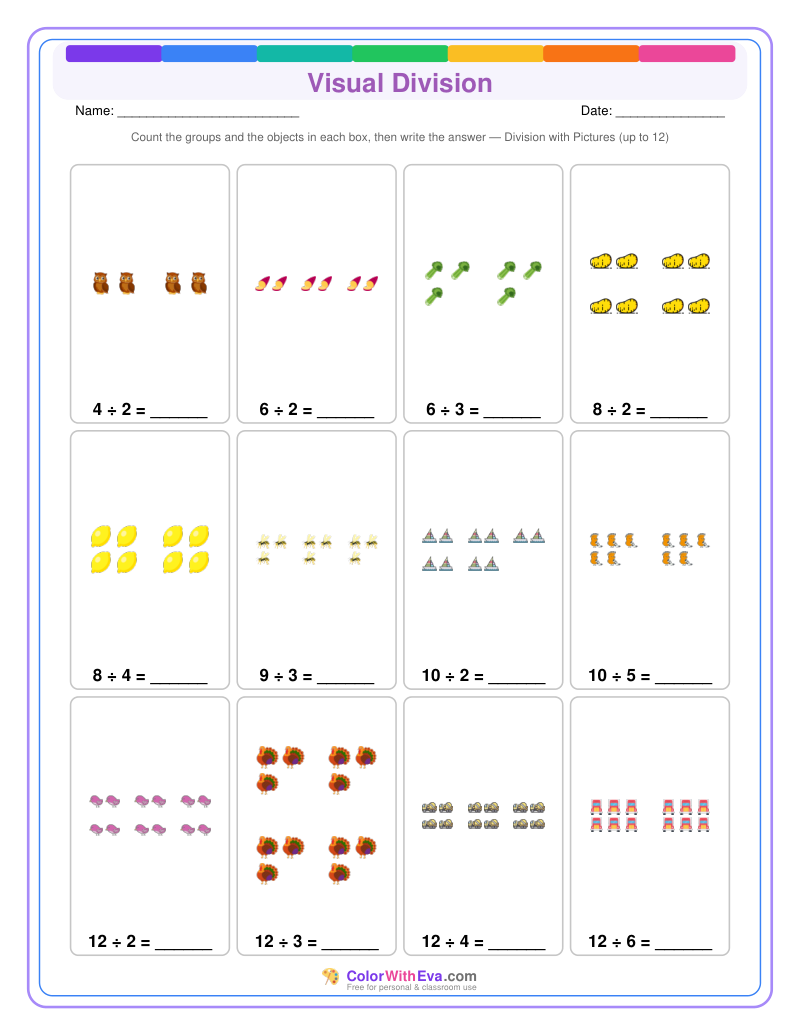 Visual Division: Level 1 (Set 1) thumbnail