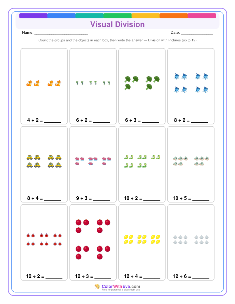 Visual Division: Level 1 (Set 2) thumbnail