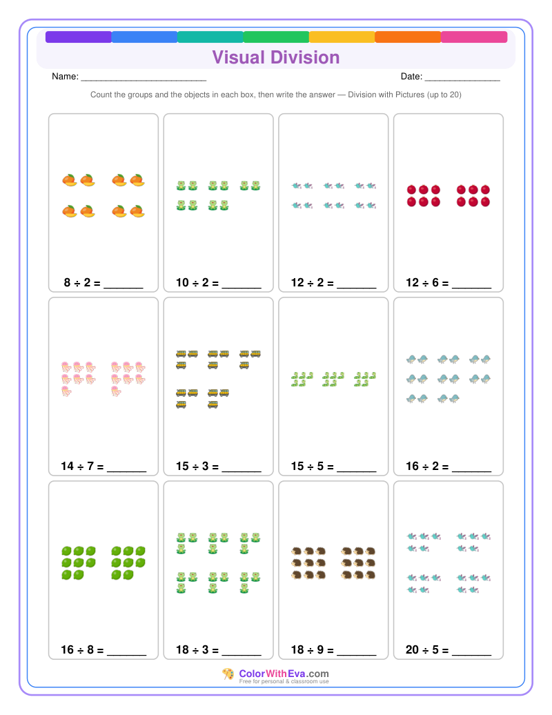 Visual Division: Level 2 (Set 1) thumbnail