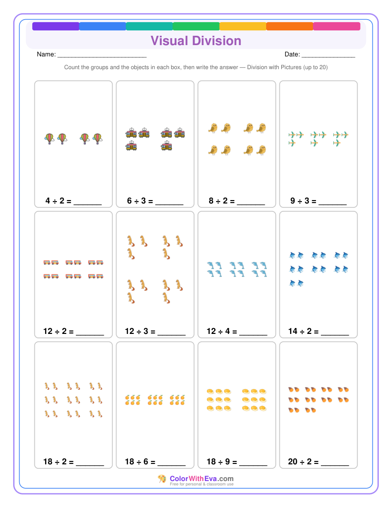 Visual Division: Level 2 (Set 3) thumbnail