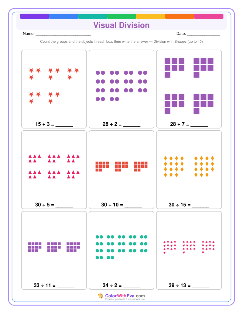 Visual Division: Level 5 (Set 2) thumbnail