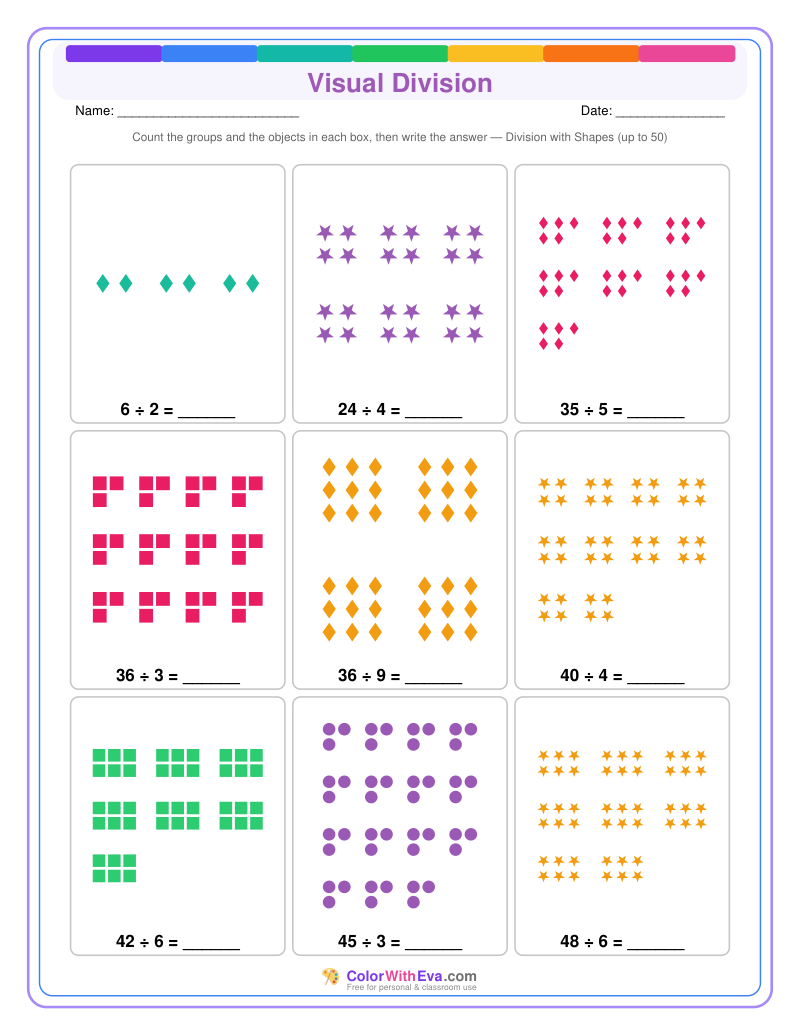 Visual Division: Level 6 (Set 2) thumbnail