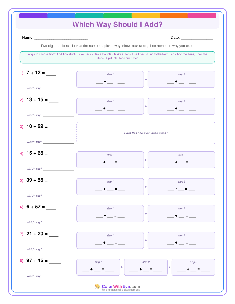 Which Way Should I Add? Level 2 (Set 2) thumbnail