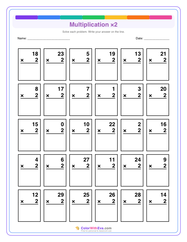 Multiply by 2 (Set 2) thumbnail