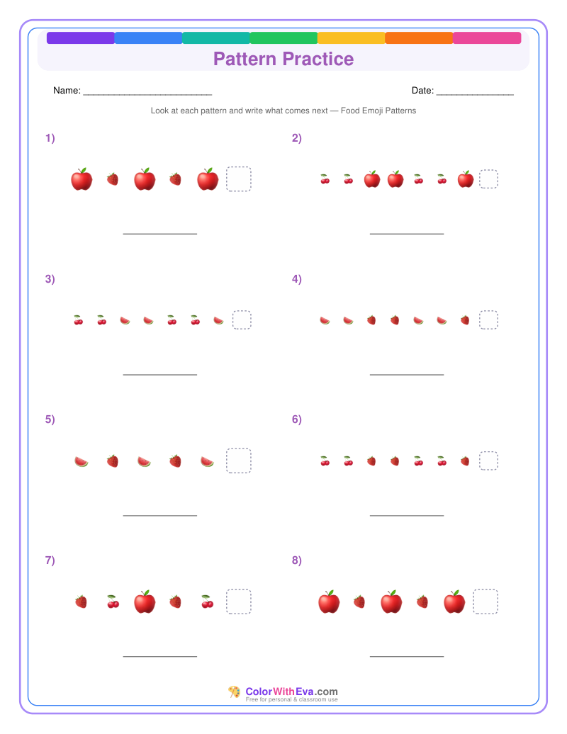 Pattern Practice: Level 12 (Set 1) preview
