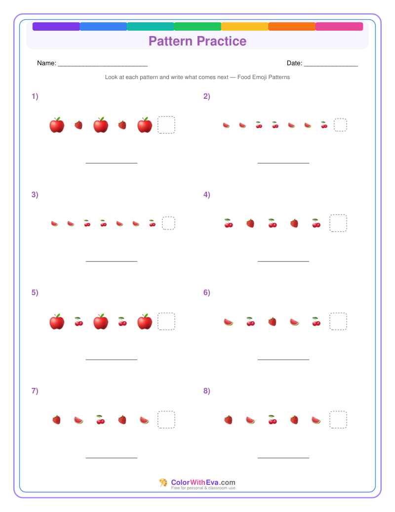 Pattern Practice: Level 12 (Set 2) preview
